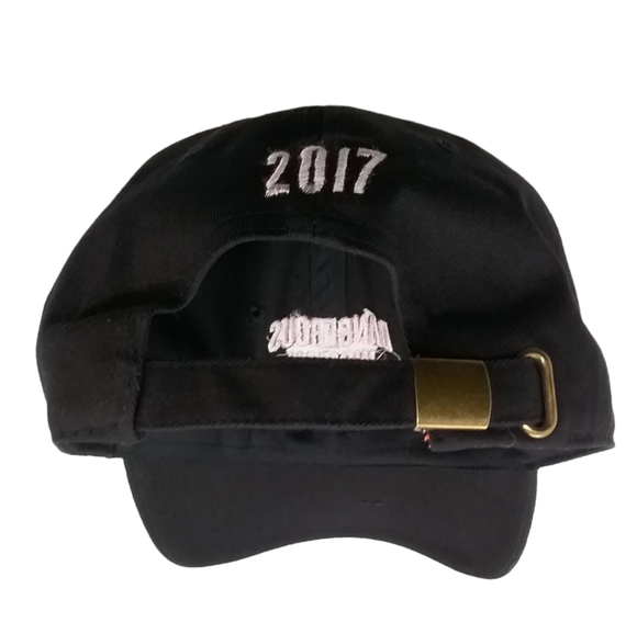 Ariana Grande Cap Hat Adult 2017 Dangerous Woman Tour Strap Back Black - Picture 6 of 7